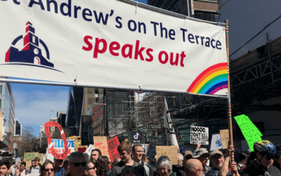 St Andrew’s on The Terrace joins Climate Change March